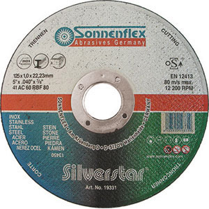 7146G - COMBINED THIN GRINDING WHEELS FOR CUTTING STEEL, STAINLESS STEEL, STONE AND TILES - Orig. Sonnenflex